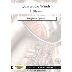 Quartet for winds - Leendert Blaauw
