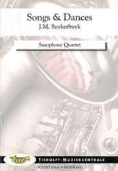 Songs And Dances, Saxophone Quartet -Johannes Maria Suykerbuyk