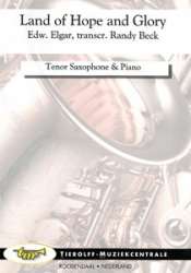 Land Of Hope And Glory, Tenor Saxophone & Piano - Edward Elgar / Arr. Randy Beck