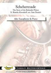 Scheherezade, Alto Saxophone and Piano - Nicolaj / Nicolai / Nikolay Rimskij-Korsakov / Arr. Sam Daniels