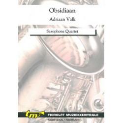 Obsidiaan/Obsidian, Saxophone Quartet - Adrian Valk