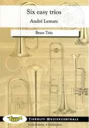 Six Easy Trios, koper trio - Diverse / Arr. André Lemarc