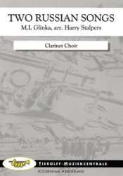 Two Russian Songs, Clarinet Choir -Mikhail Glinka / Arr.Harry Stalpers