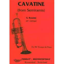 Cavatine (from the opera "Semiramide"), Trumpet & Piano - Gioacchino Rossini / Arr. André Lemarc