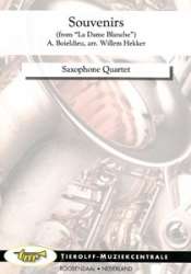 Souvenirs De L'Opera (La Dame Blanche), Saxophone Quartet - Francois-Adrien Boieldieu / Arr. Willem Hekker