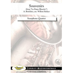 Souvenirs De L'Opera (La Dame Blanche), Saxophone Quartet - Francois-Adrien Boieldieu / Arr. Willem Hekker