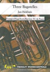 Drie Bagatellen/Three Bagatelles, Trumpet/Baritone & Piano - Jan Hekhuis