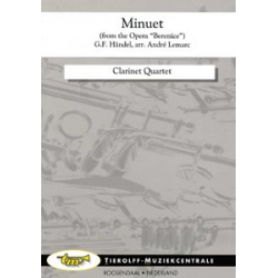 Minuet (from Berenice) (A) -Georg Friedrich Händel (George Frederic Handel) / Arr.André Lemarc