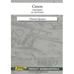 Canon - Anonymus / Arr. Jan Evertse