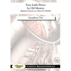 Four little pieces by old masters - Melchior Franck / Arr. Hans M. Scheifes