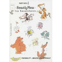 Beastly Mess Bb Treble Clef incl. CD - Ivo Kouwenhoven