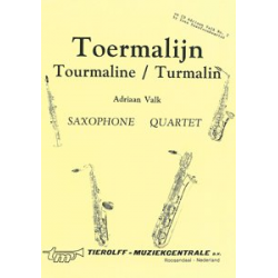 Toermalijn/Tourmaline/Turmalin, Saxophone Quartet - Adrian Valk