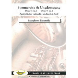 Sommervise & Ungdomssang opus 45 - Agathe Backer Grøndahl / Arr. Karel de Wolf