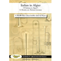 L'Italiana in Algieri/Italian in Algiers/Italiener in Algiers, Bass & Piano - Gioacchino Rossini / Arr. Herman Lureman