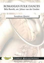 Romanian Folk Dances, Saxophone Quartet - Bela Bartok / Arr. Johan van der Linden
