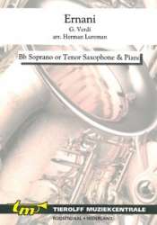 Ernani, Soprano or Tenor Saxophone & Piano - Giuseppe Verdi / Arr. Herman Lureman