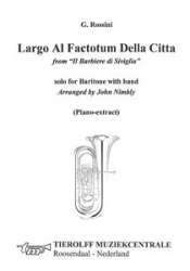 Largo Al Factotum, Baritone/Euphonium & Band (Piano Extract) - Gioacchino Rossini / Arr. John Nimbly