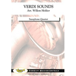 Verdi Sounds, Saxophone Quartet - Giuseppe Verdi / Arr. Willem Hekker