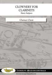 Clownery for Clarinets, Choir - Harry Stalpers