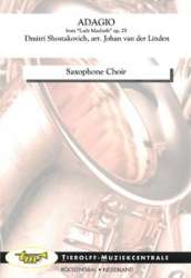 Adagio, Saxophone Choir - Tomaso Albinoni / Arr. Johan van der Linden