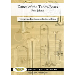 Dans Der Teddyberen/Dance of the Teddy-Bears/Tanz der Teddybären, Trombone/Baritone/Euphonium & Piano - Frits Jakma
