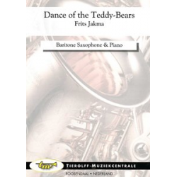 Dans Der Teddyberen/Dance of the Teddy-Bears/Tanz der Teddybären, Baritone Saxophone & Pianio - Frits Jakma