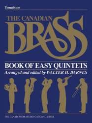 Canadian Brass Book of Easy Quintets - Trombone - Canadian Brass / Arr. Walter Barnes