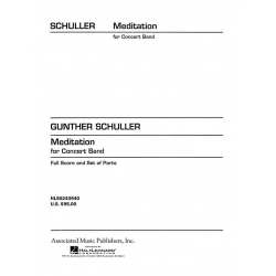 Meditation (Symphonic Study) - Gunther Schuller
