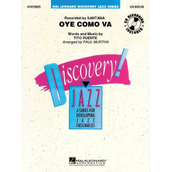 JE: Oye Como Va - Tito Puente / Arr. Paul Murtha