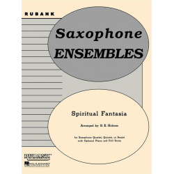 Spiritual Fantasia for 4 Saxophone (AATB) - Guy Earl Holmes