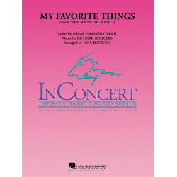 My favorite things - Richard Rodgers / Arr. Paul Jennings
