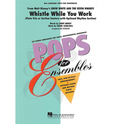 Whistle while you work (Flötentrio oder Ensemble) - Frank Churchill / Arr. Eric Osterling