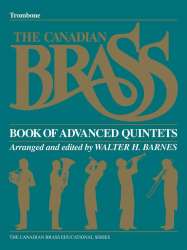 The Canadian Brass Book of Advanced Quintets - Trombone - Canadian Brass / Arr. Walter Barnes