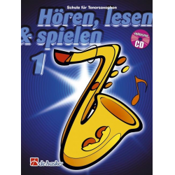 Hören, Lesen & Spielen - Band 1 - Tenorsaxophon -Joop Boerstoel / Arr.Jaap Kastelein