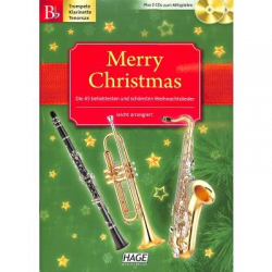 Merry Christmas (Play Along Heft + CD) - Ausgabe für Bb Instrumente
