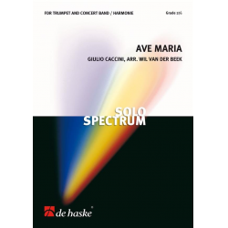 Ave Maria (für Solo-Instrument und Blasorchester) - Giulio Caccini / Arr. Wil van der Beek