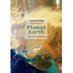 Symphony Nr. 3 - Planet Earth - Partitur Satz 1-3 - Johan de Meij