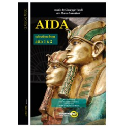 Aida - Complete Edition - Atto 1&2 - Atto 3&4 - Full Score & Instrumental Parts -Giuseppe Verdi / Arr.Marco Somadossi