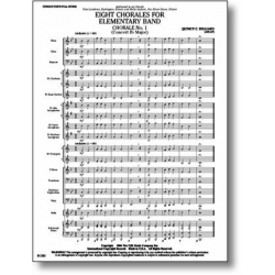 Eight Chorales for Elementary Band - Quincy C. Hilliard / Arr. Quincy C. Hilliard