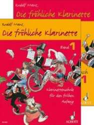 Die fröhliche Klarinette Band 1 und Spielbuch 1 im Set - Rudolf Mauz