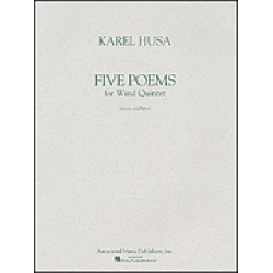 Five Poems for Woodwind Quintet - Karel Husa