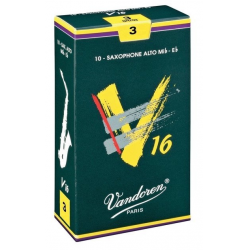 Blätter - Vandoren V16 - Alt Saxophon - 10er Packung - Stärke 2 1/2