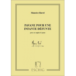 Pavane Pour Une Infante Defunte Cor Anglais-Piano -Maurice Ravel