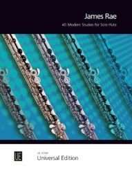 40 Modern Studies for Solo Flute - James Rae