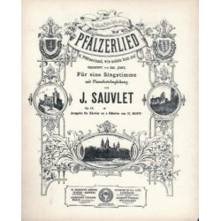 Pfälzerlied op. 14 - Jean Baptiste Sauvlet