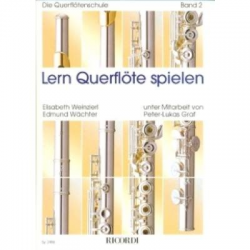 Lern Querflöte spielen Bd. 2 -Elisabeth Weinzierl & Edmund Wächter