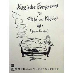 Klassische Evergreens für Flöte und Klavier Heft 1 - Diverse / Arr. Werner Richter