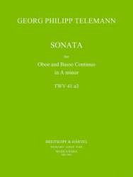 Sonate A-Moll TWV 41:A3 -Georg Philipp Telemann