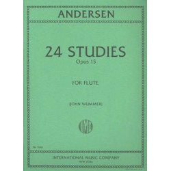 24 Studies op. 15 - Joachim Andersen / Arr. John Wummer