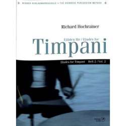 Etüden für Timpani Heft 2 -Richard Hochrainer
